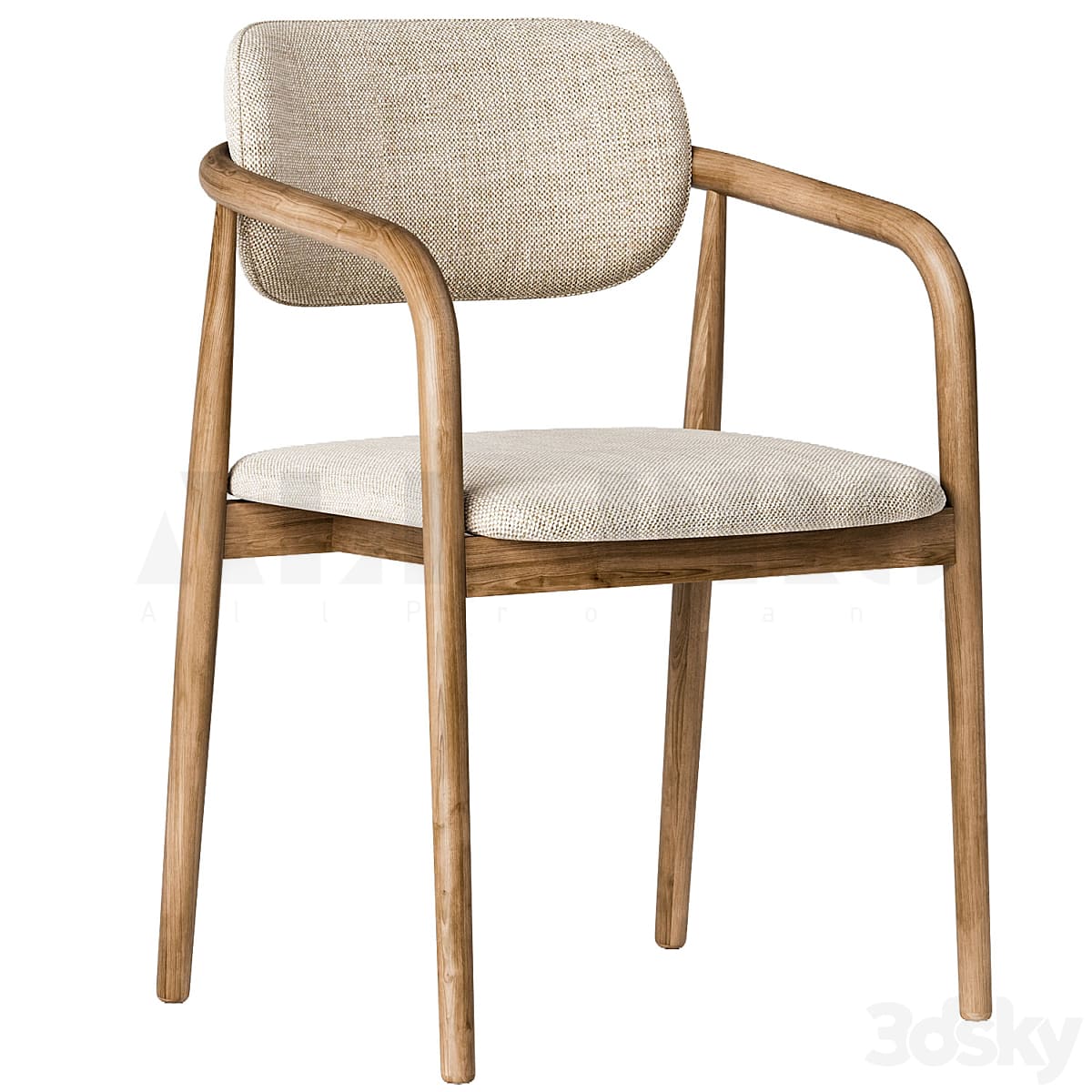 Natural Beige Dining Chair – All Pro Land